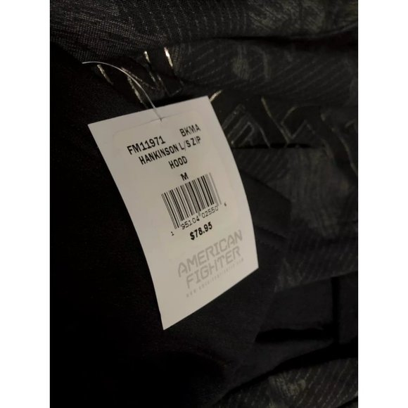 AMERICAN FIGHTER Men's ZIP UP HOODIE HANKINSON - Picture 7 of 7